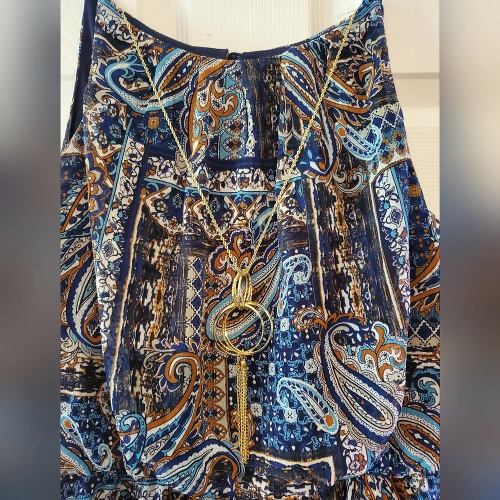 NWT- Tacera Women's Maxi Dress - Picture 5 of 7